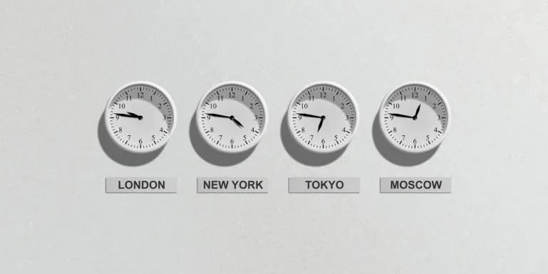 image of world clocks