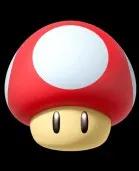 image of the Super Mushroom from Mario Kart