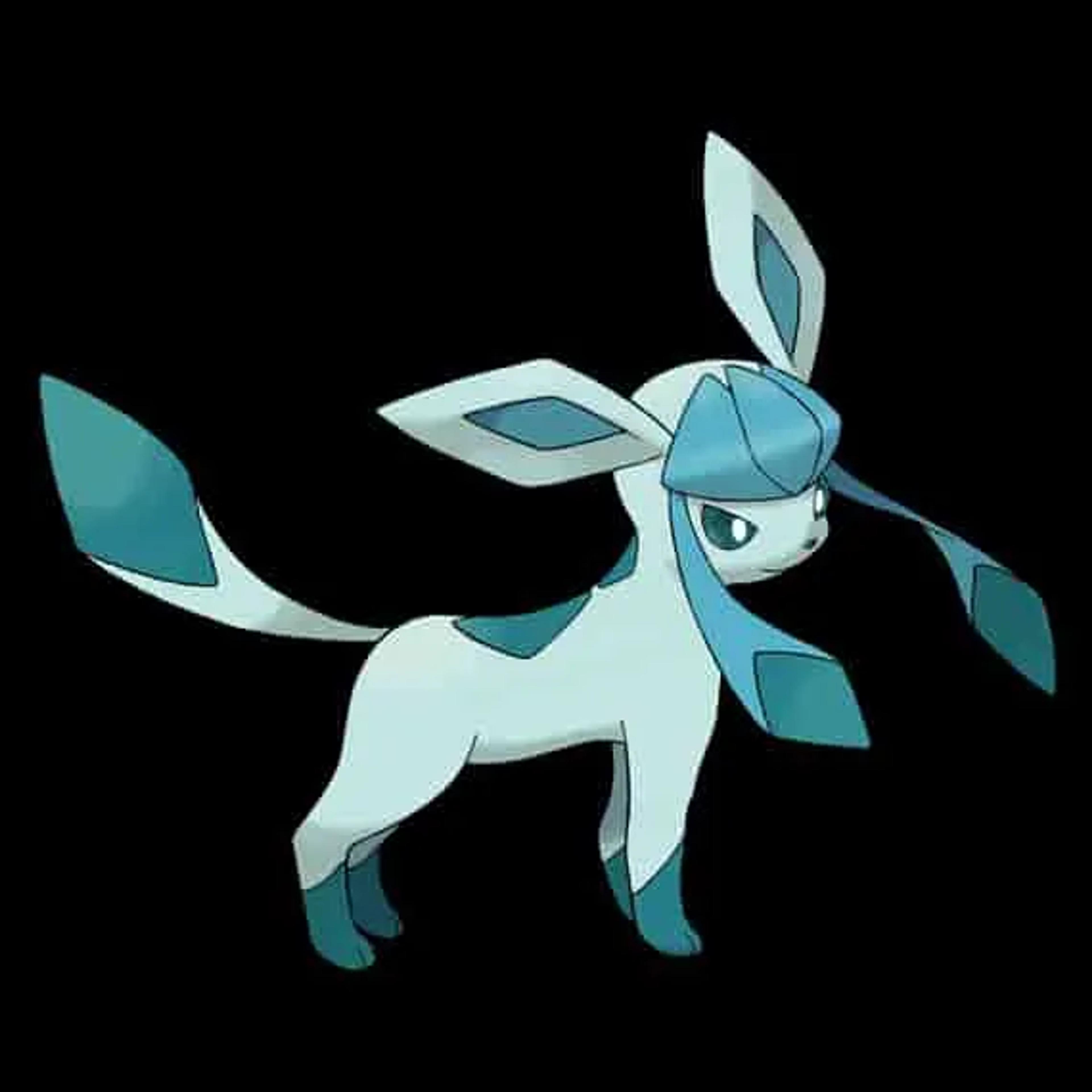 Glaceon an Eevee Evo