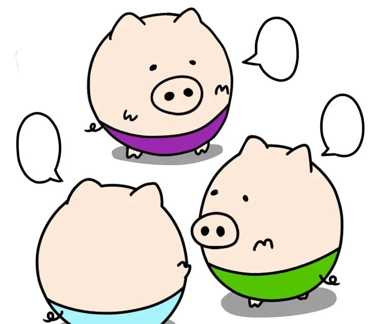 pigs talking