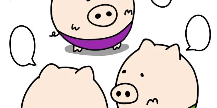 pigs talking