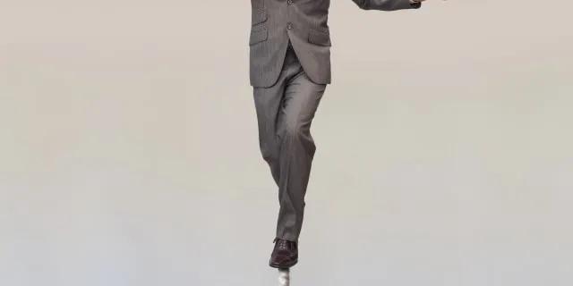 dangerous tight rope walk