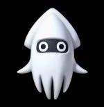 image of Blooper from Mario Kart