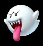 image of Boo from Mario Kart