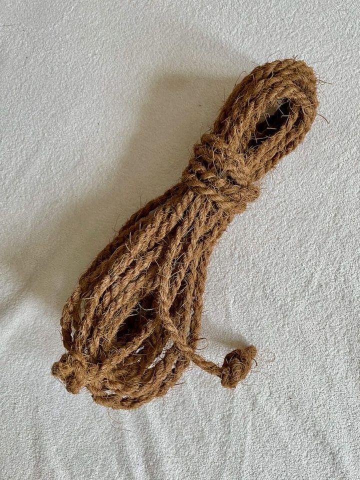 Bobine de corde en fibre de coco
