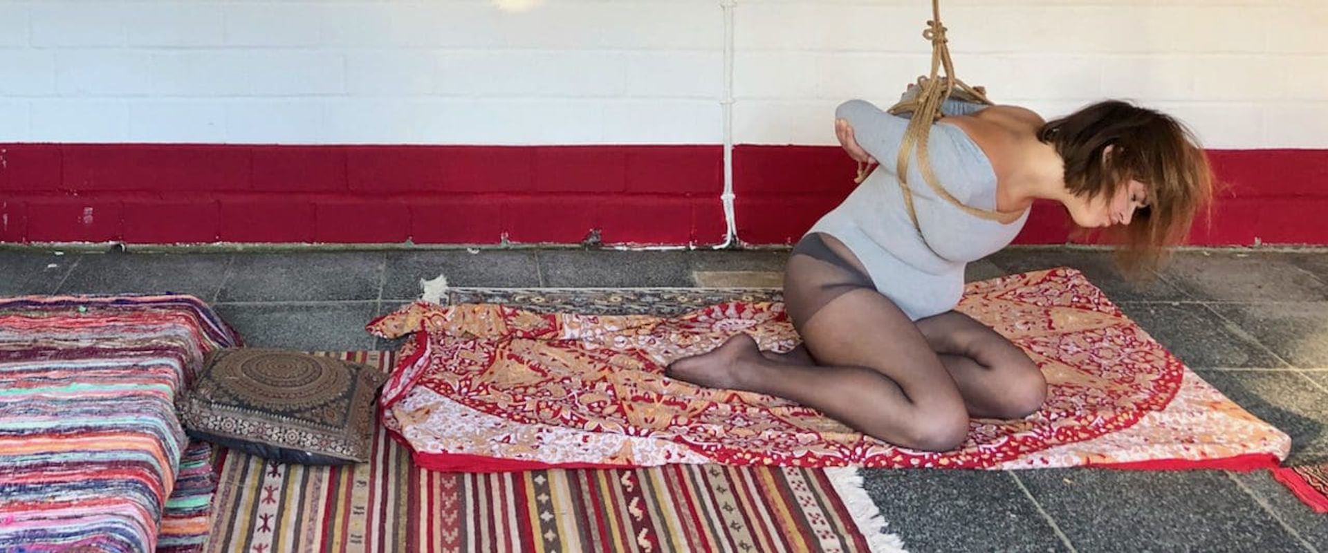 Séance intime de kinbaku
