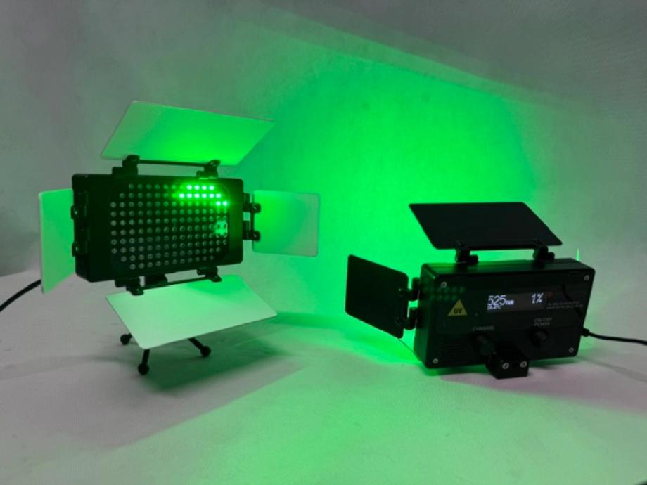 Oświetlacze LED do rejestracji obrazów multispektralnych oraz fotografii wiernej kolorystycznie. Produkt Involutech Heritage.