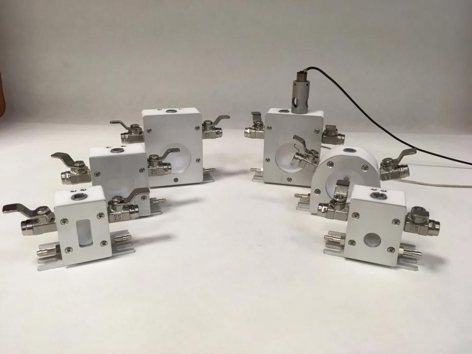 PTFE reactors for photochemical research. Project carried out for Instytut Fotonowy Sp z o.o.