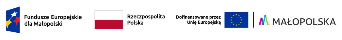 Fundusze Europejskie dla Małopolski, Rzeczpospolita Polska, Unia Europejska, Małopolska