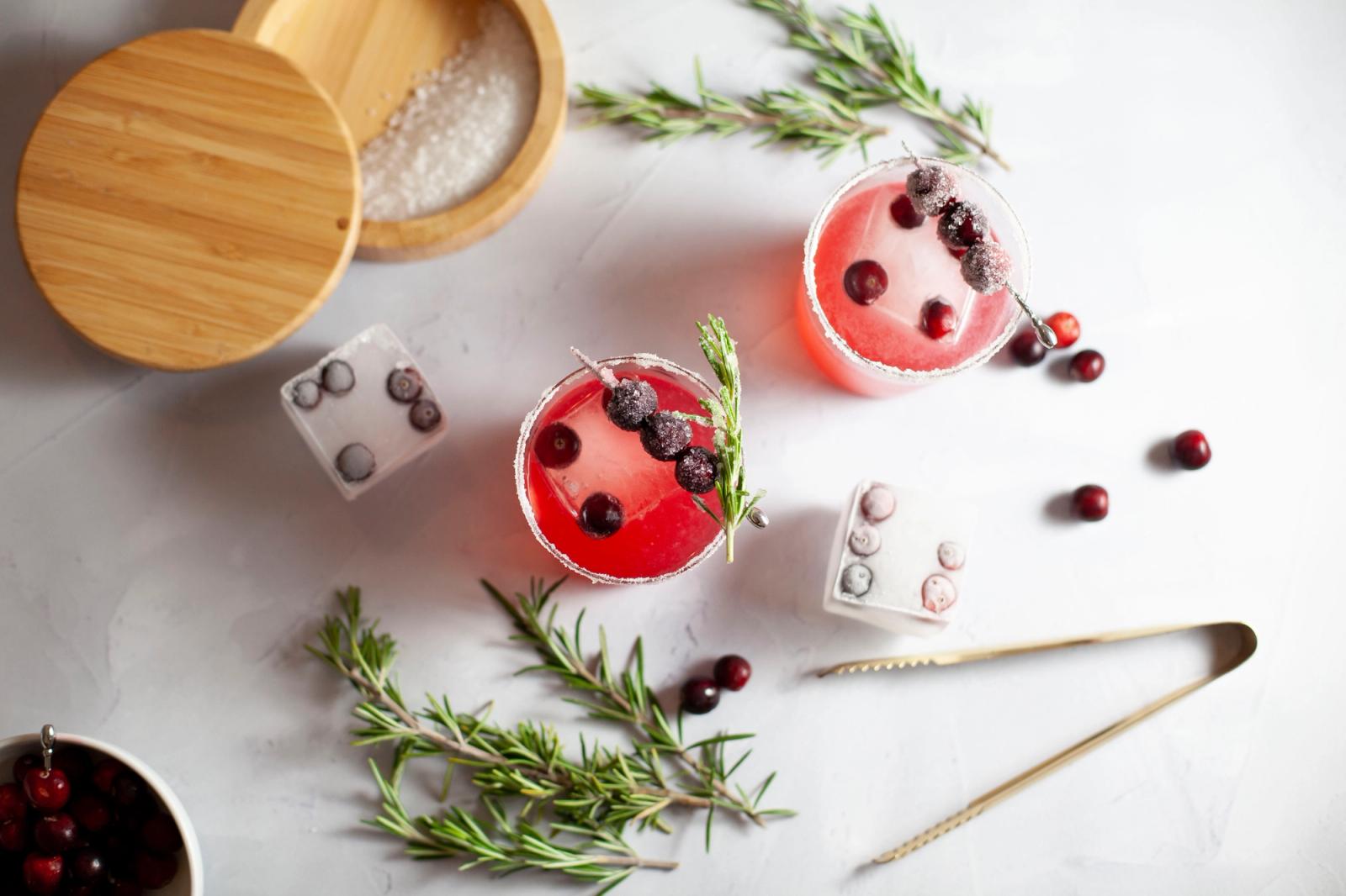 Christmas Cranberry Margarita