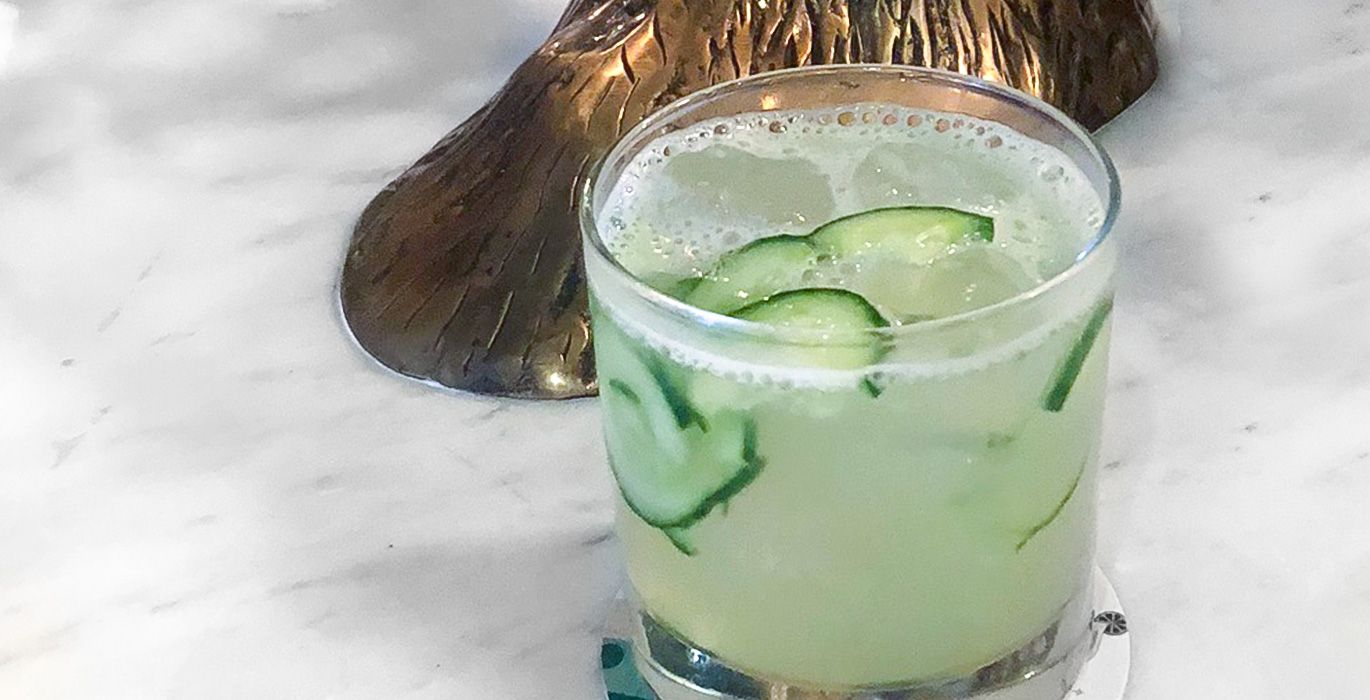 Spicy Cucumber Margarita