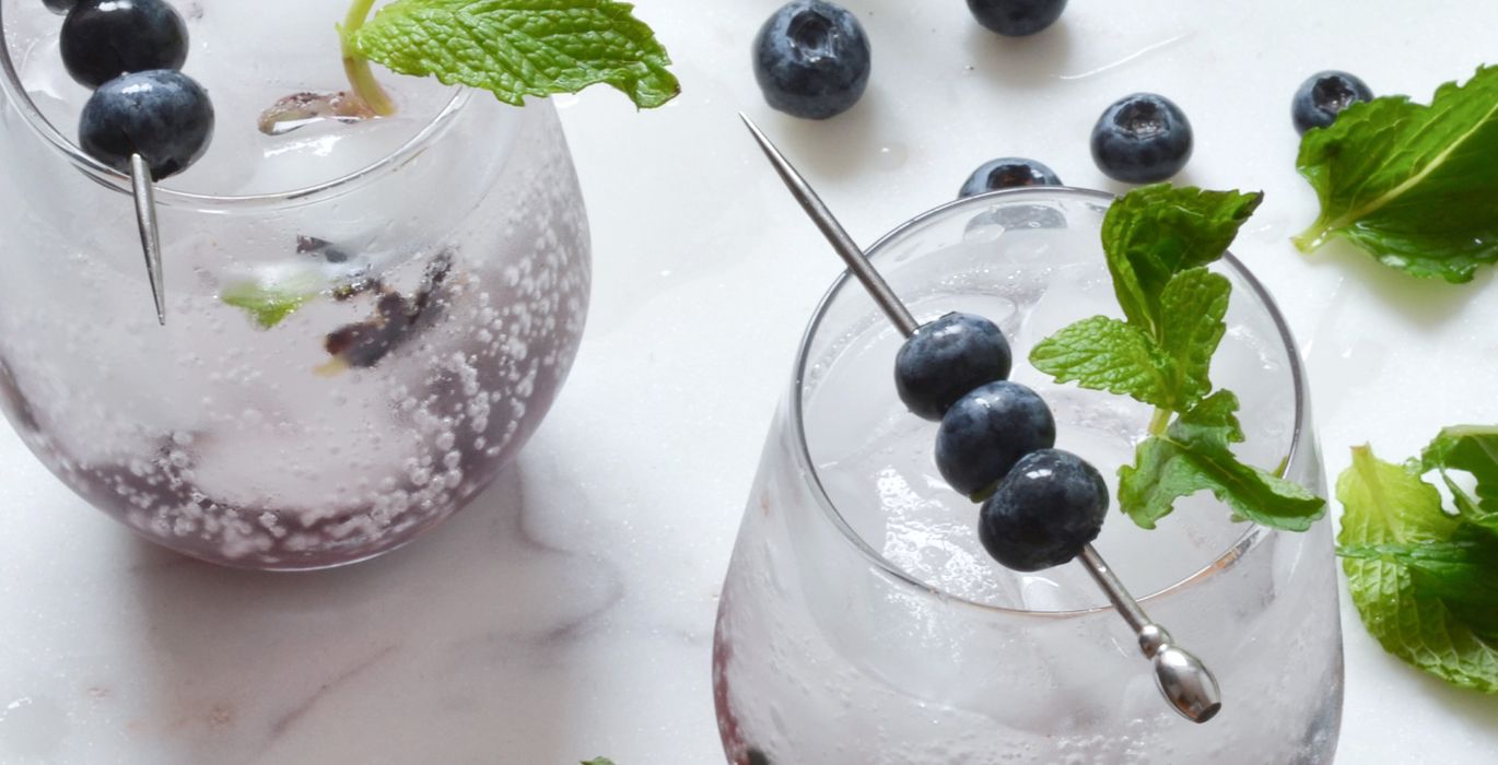 Blueberry Mint Mojito