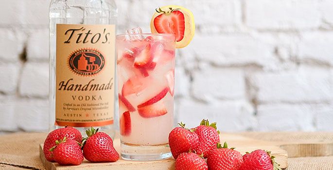 Tito's Strawberry Lemonade