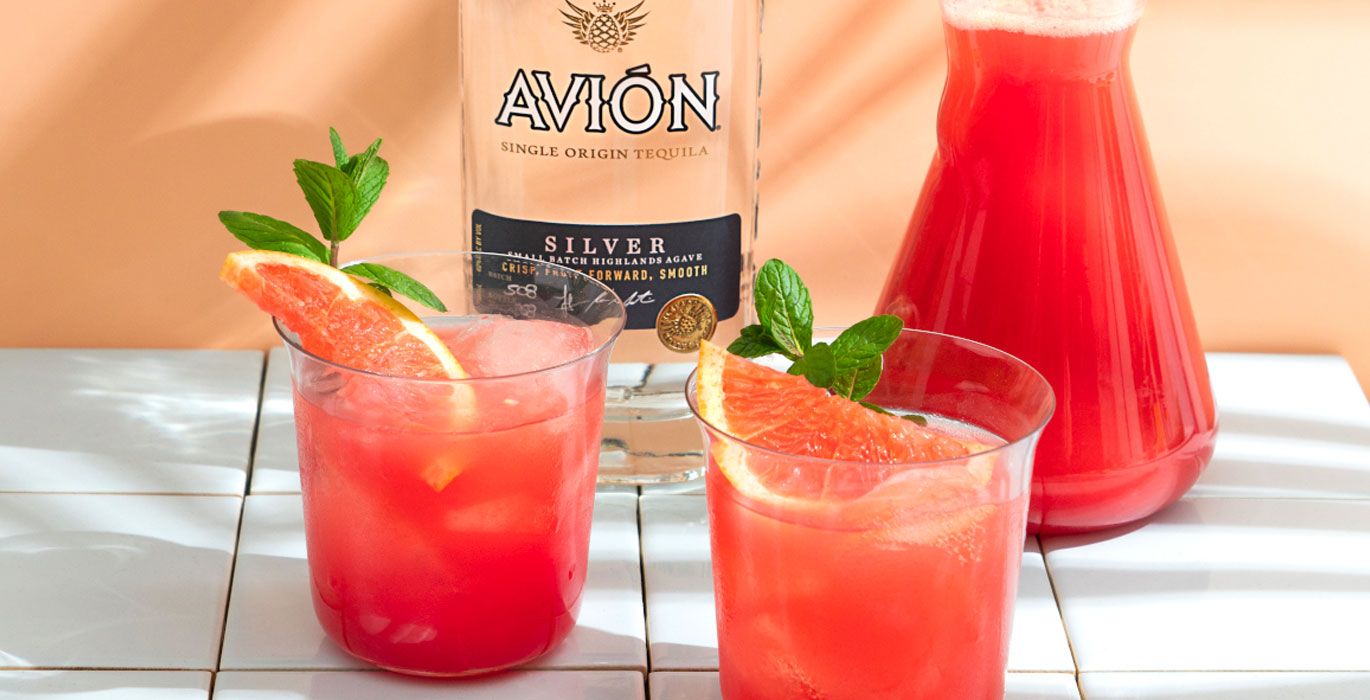 Watermelon Grapefruit Agua Fresca