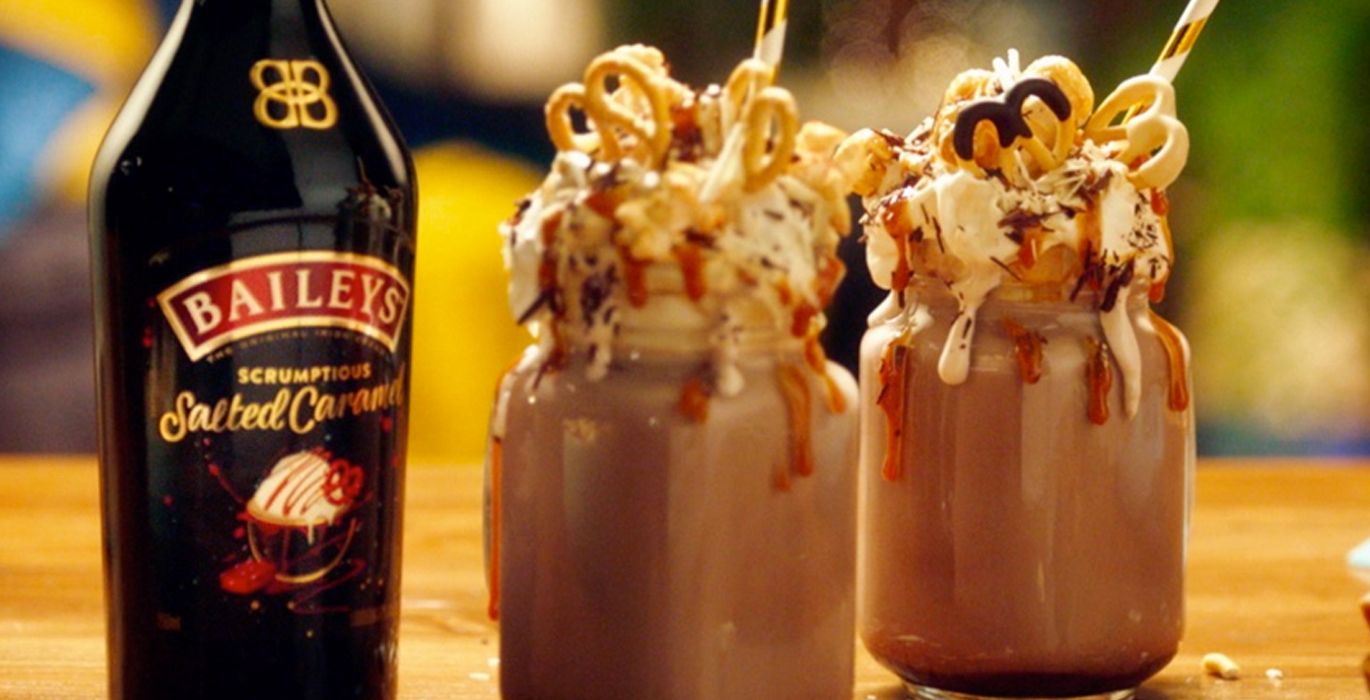 Baileys Salted Caramel Hot Chocolate