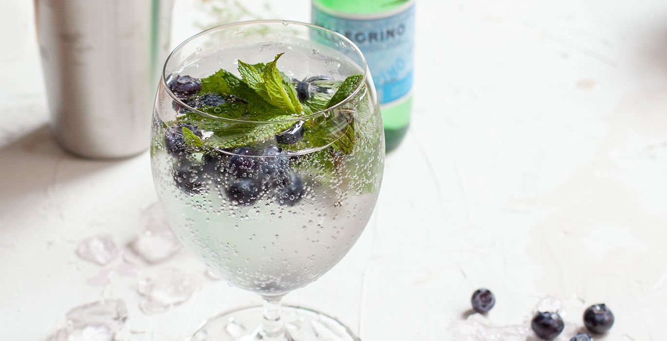 Blueberry Sangria Spritz
