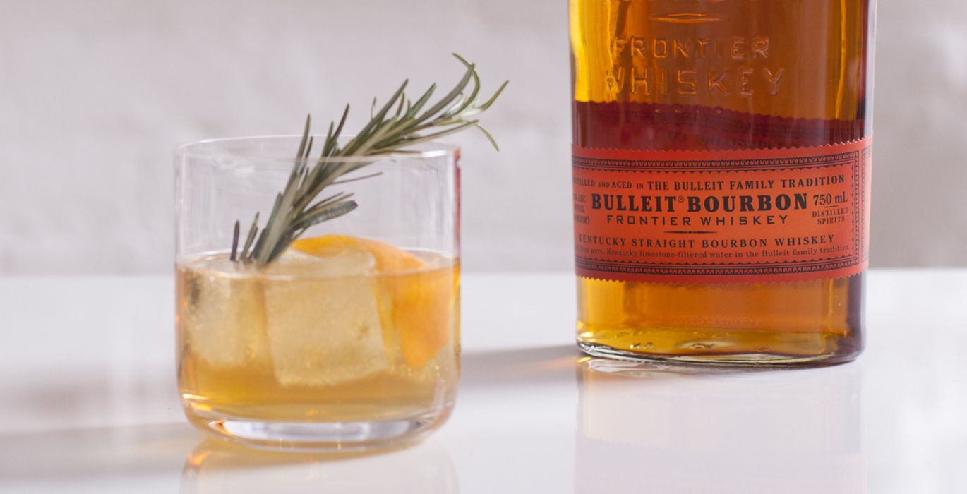 Cinnamon Rosemary Old Fashioned