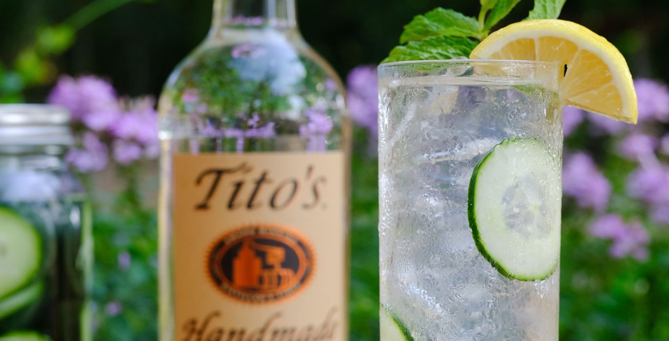 Tito's Cucumber Collins