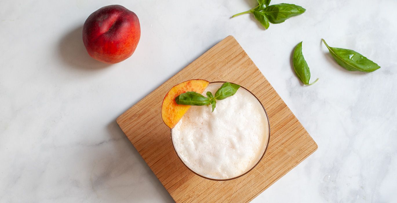 Peach Basil Daiquiri