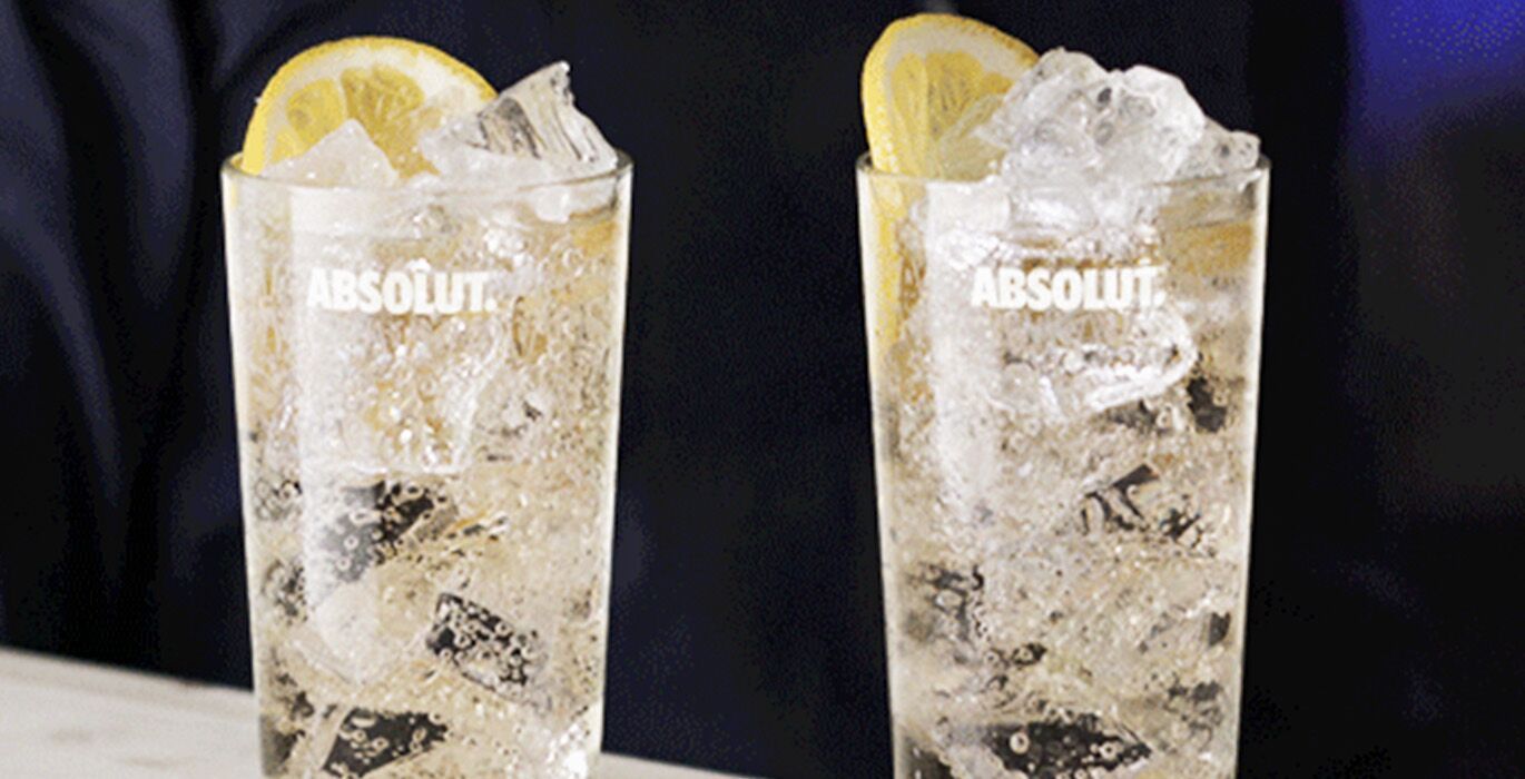 Absolut Mandrin and Ginger Ale