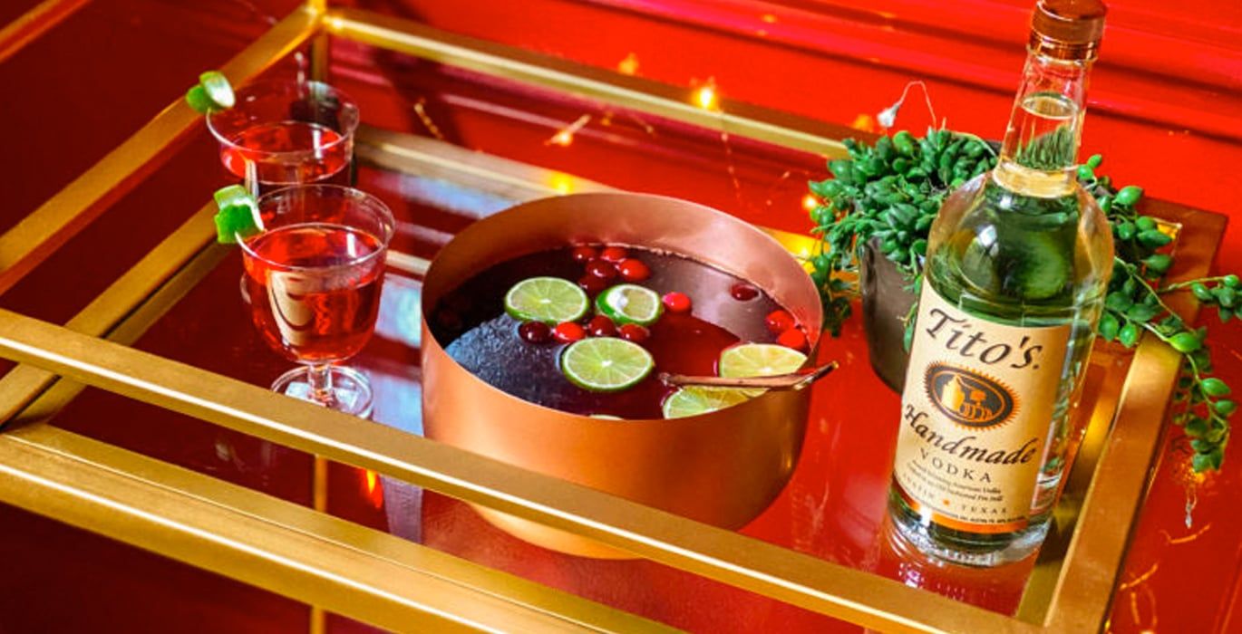 Tito's Tropical Holiday Punch