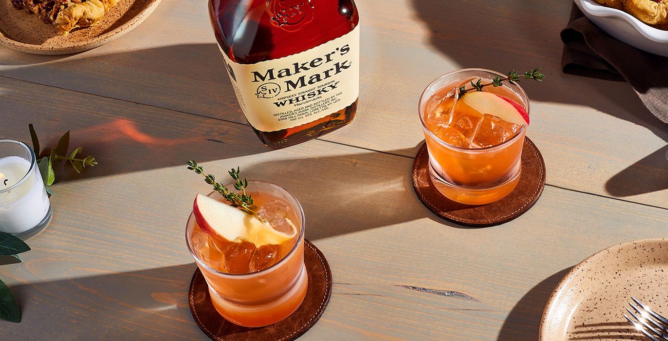 Maker’s Mark Apples and Bourbon