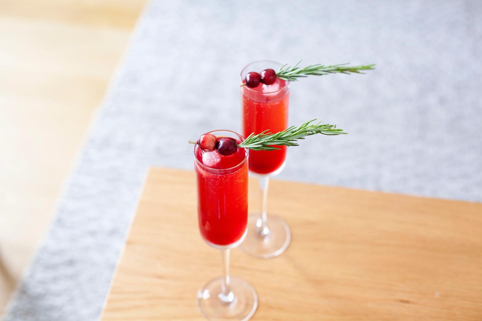 Cranberry Mimosa