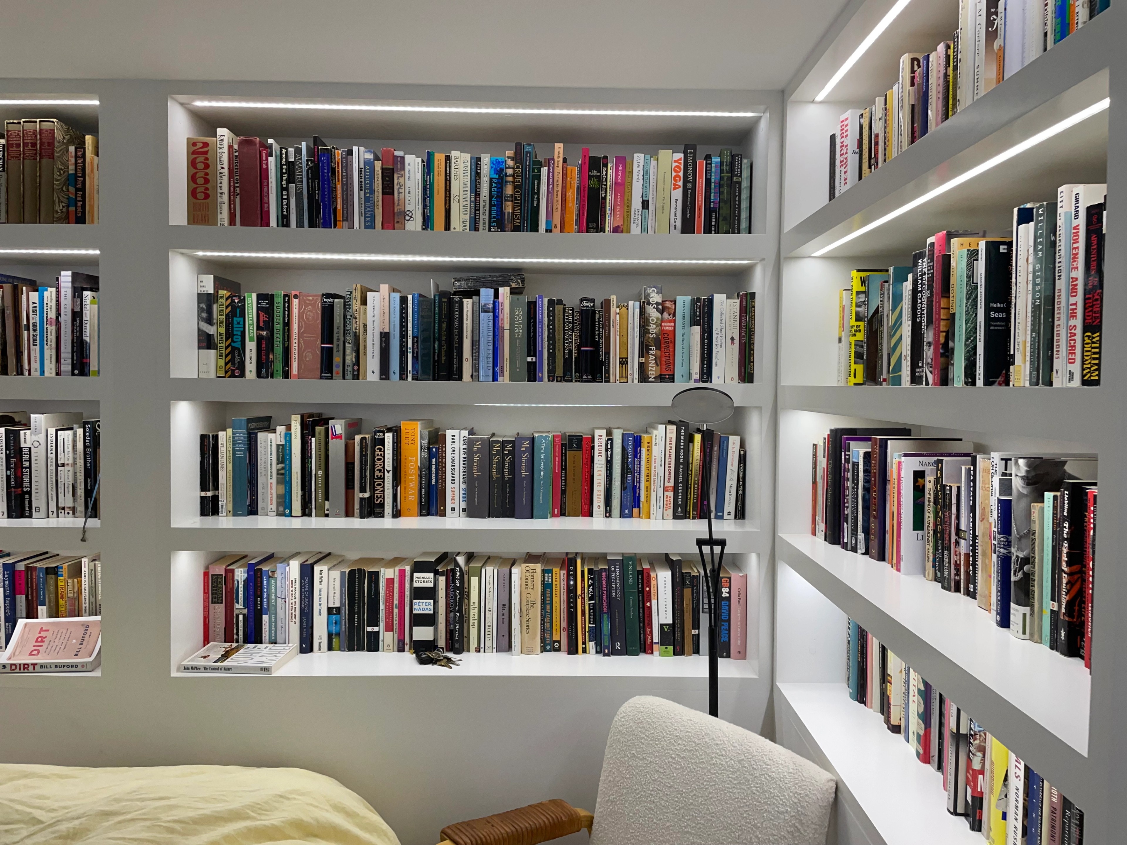 bookshelves