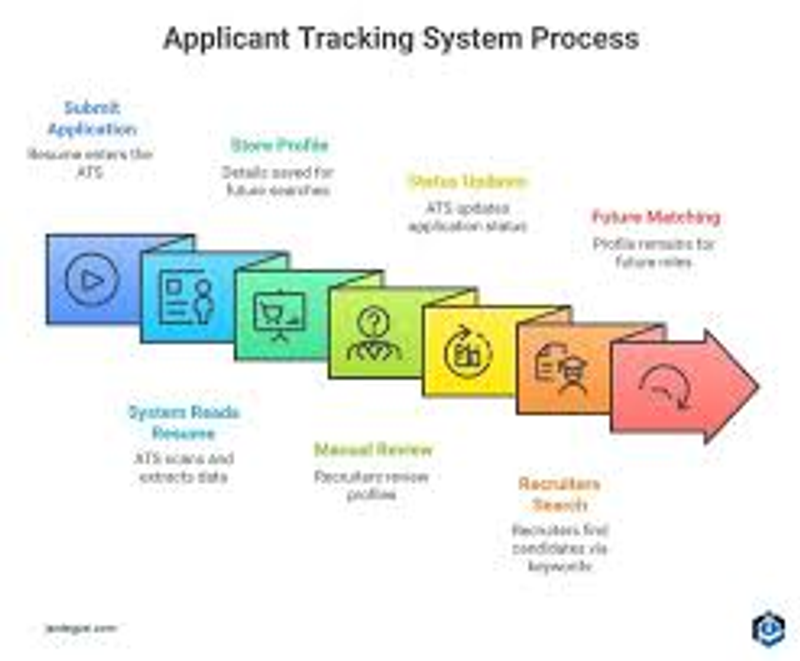 Graphic showing "Your Application Journey" with only 25% making it past ATS to human review