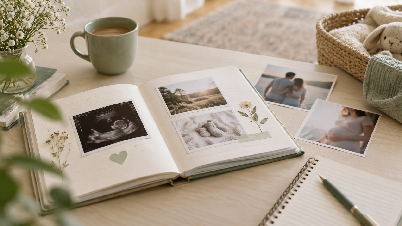Simple Ways to Organize Pregnancy Photos and Memories