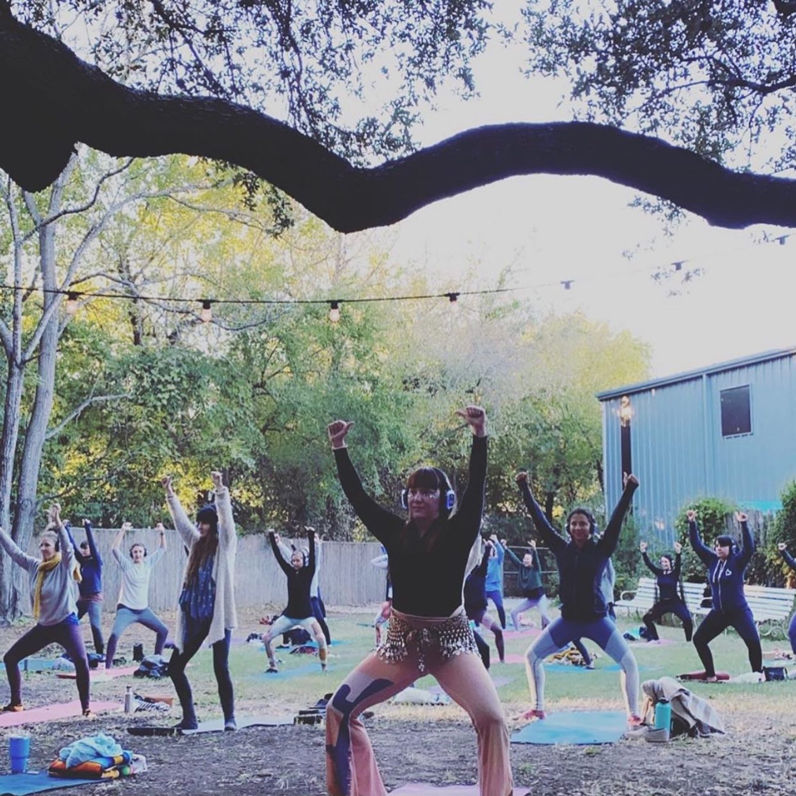 Silent Disco Yoga