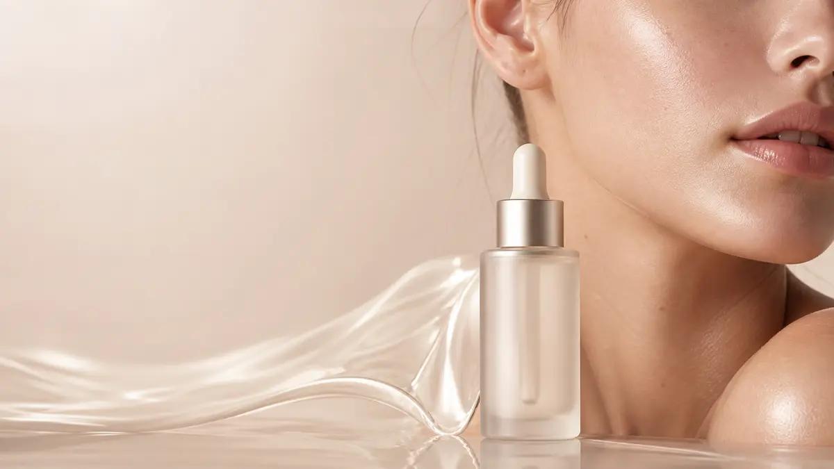 Clean beauty advertisement master with the fictional product claim removed