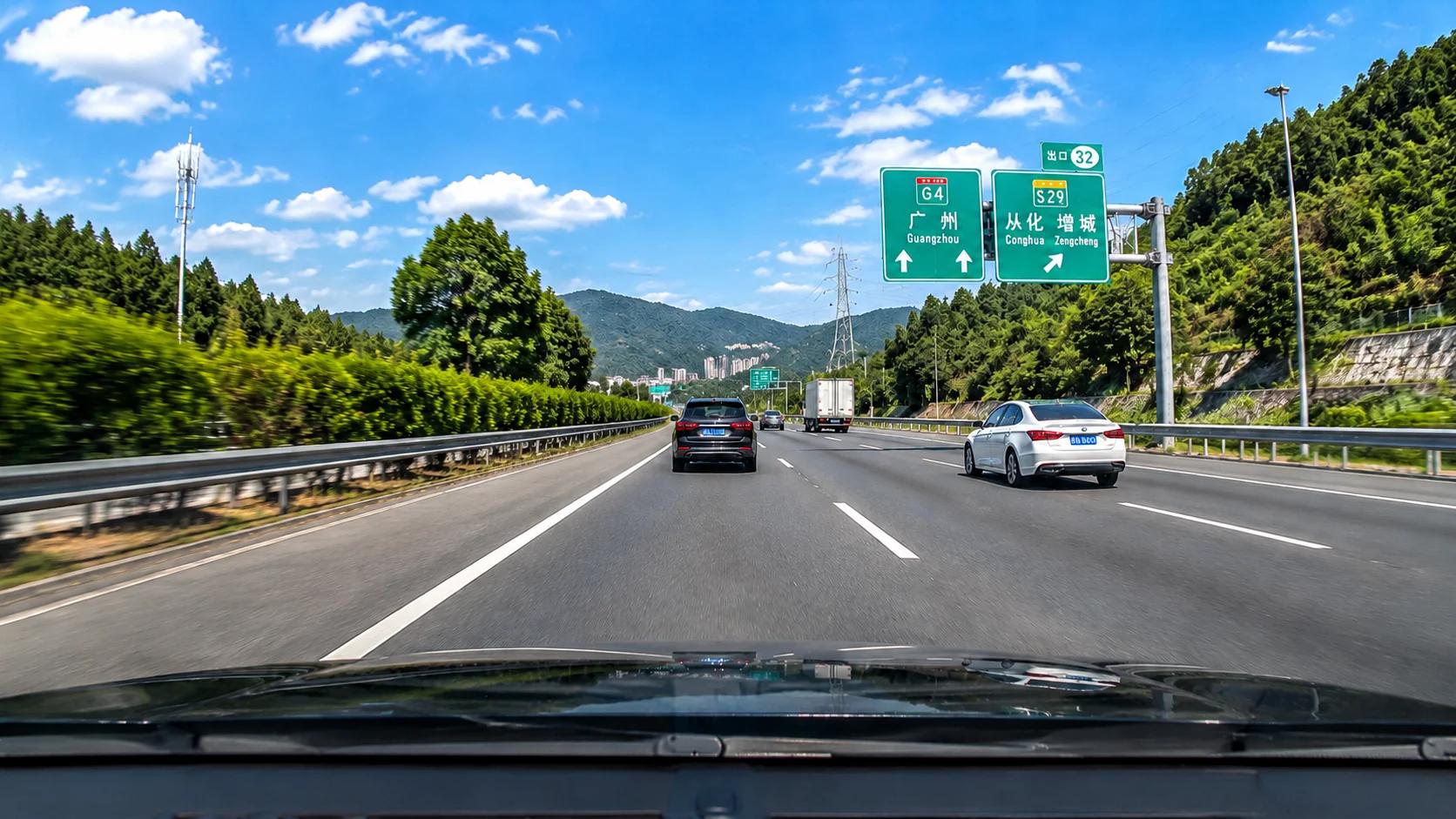 Dashcam footage after AI timestamp removal