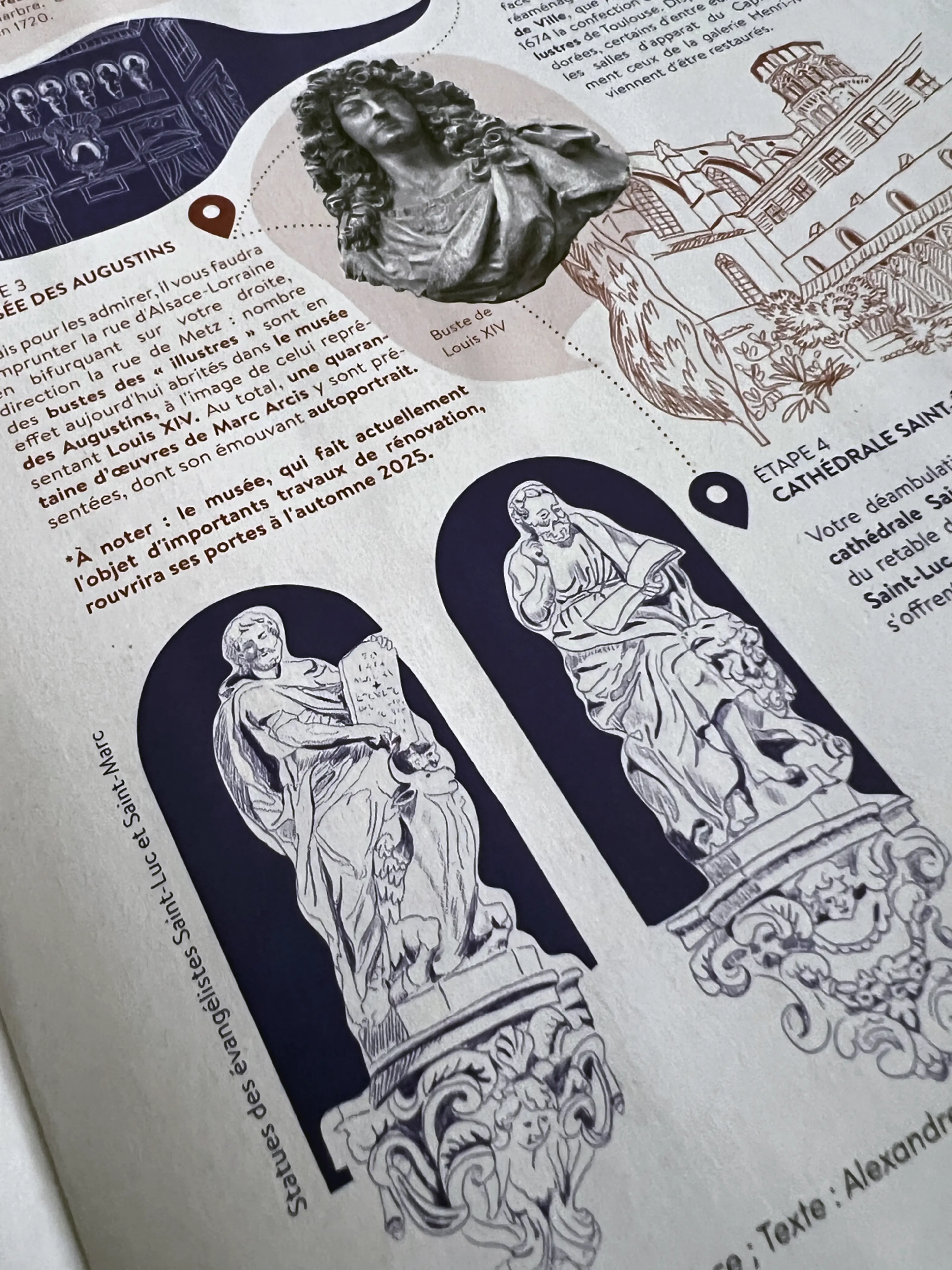 Illustration de la création d'identité du studio