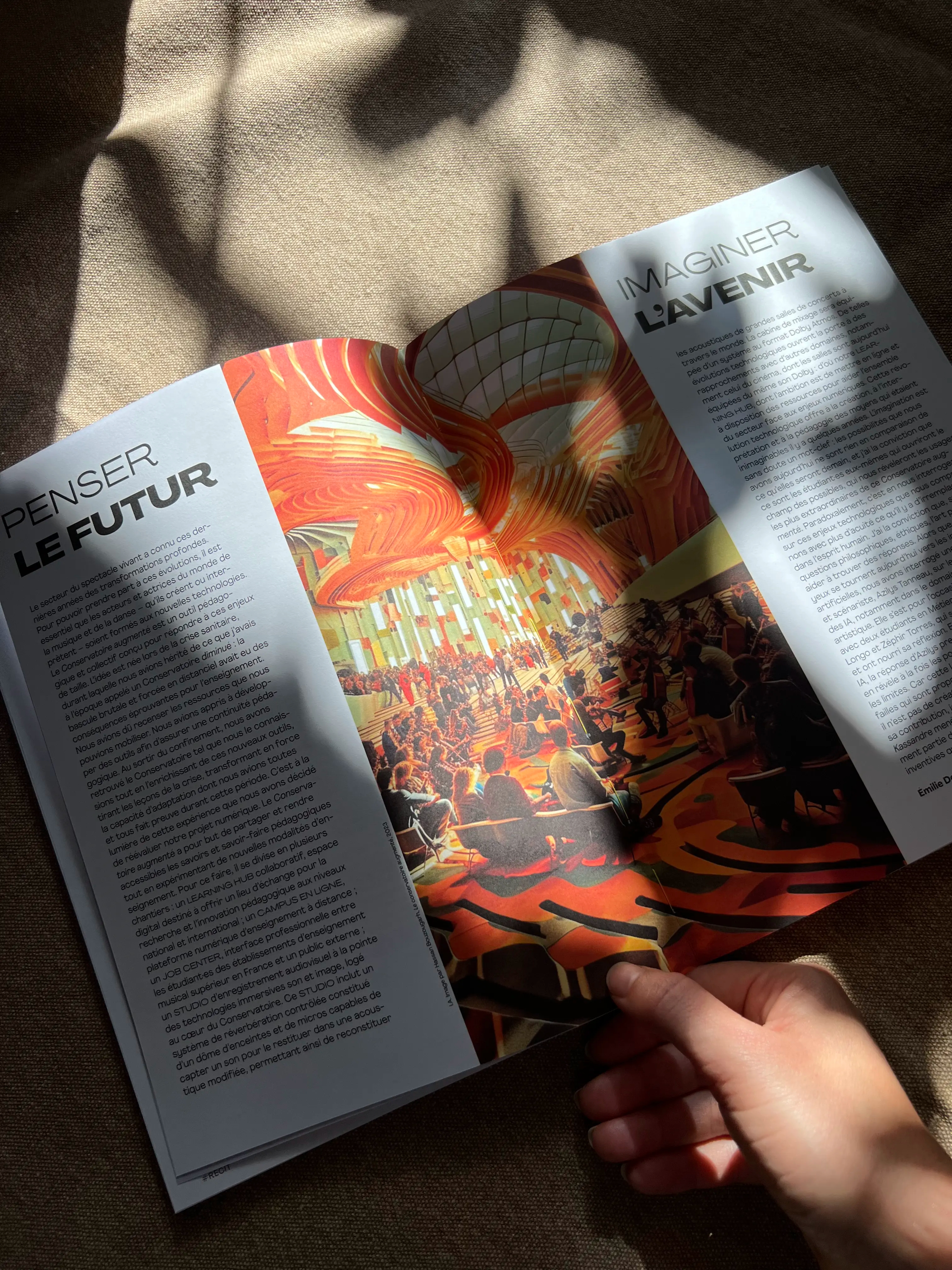 Aperçu d'un projet du studio