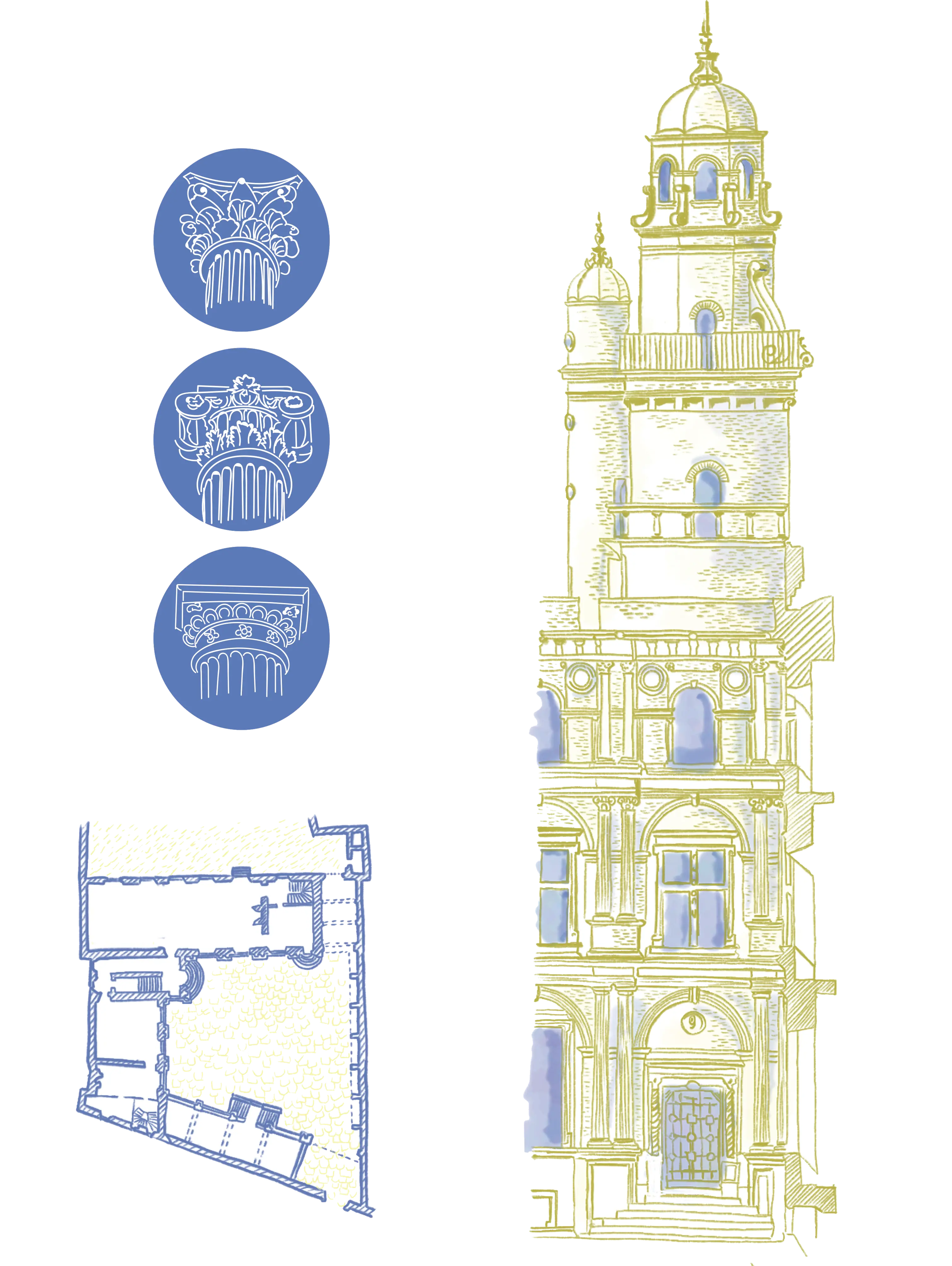 Illustration de la création d'identité du studio