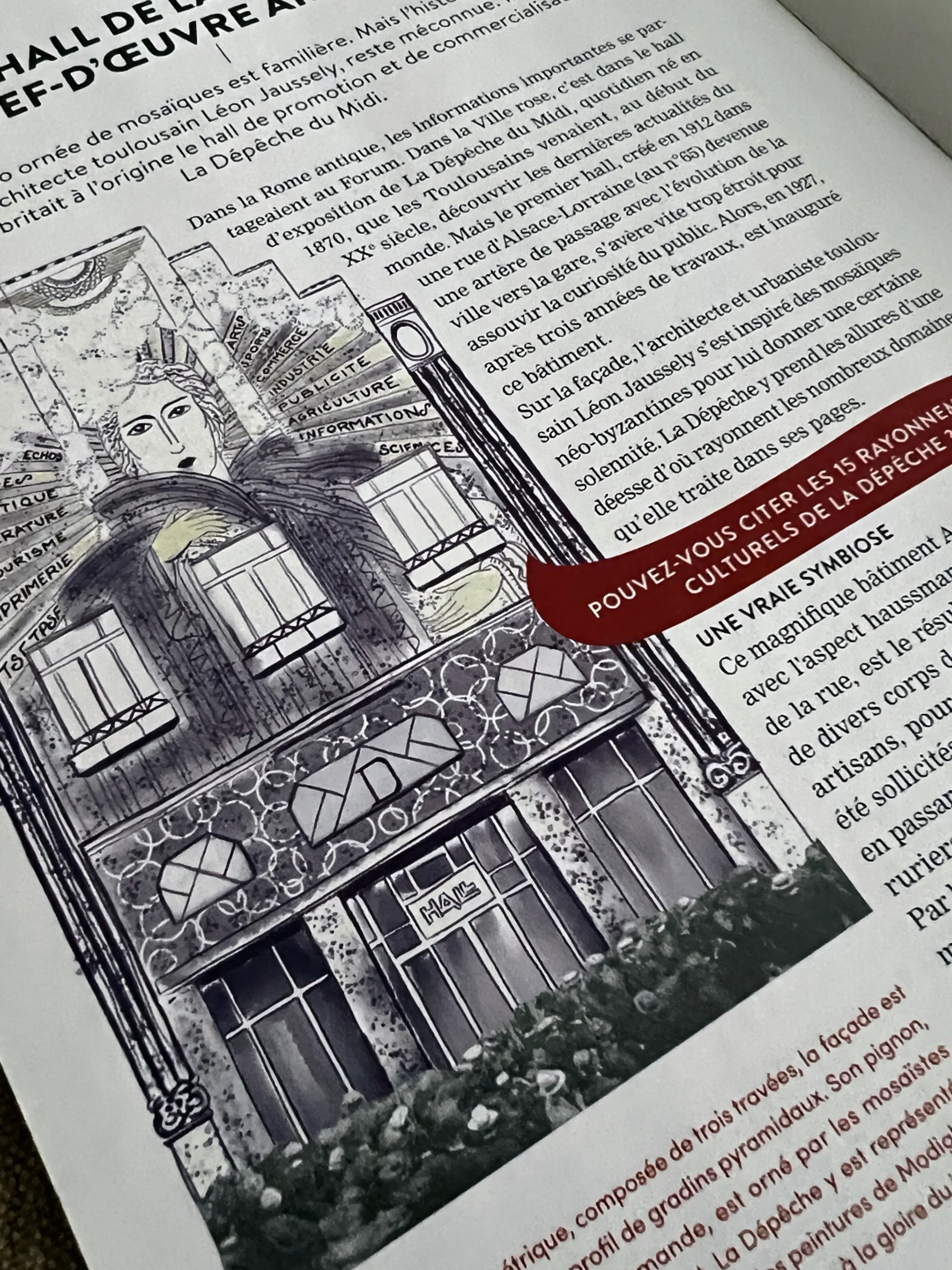 Illustration de la création d'identité du studio
