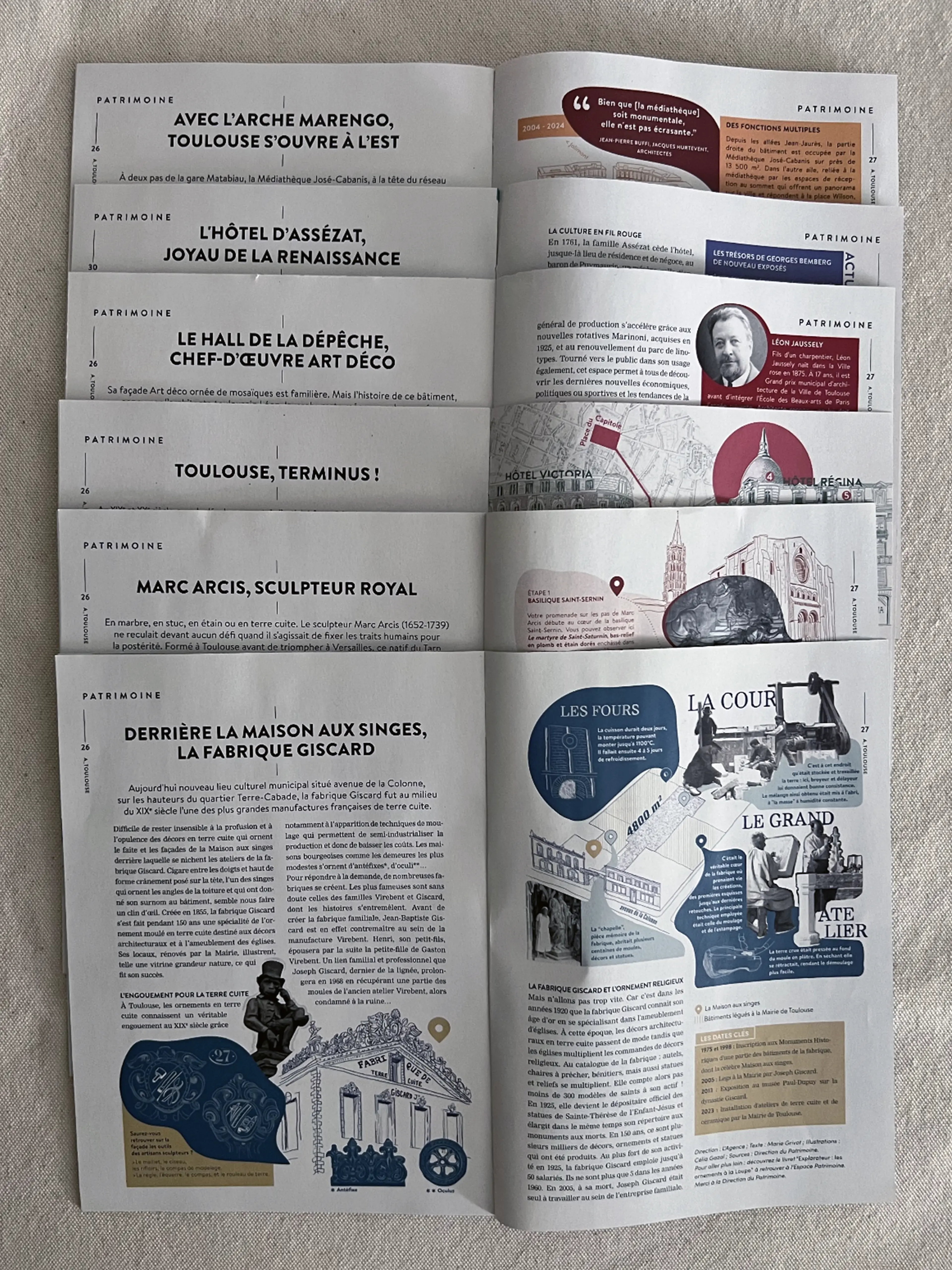 Illustration de la création d'identité du studio