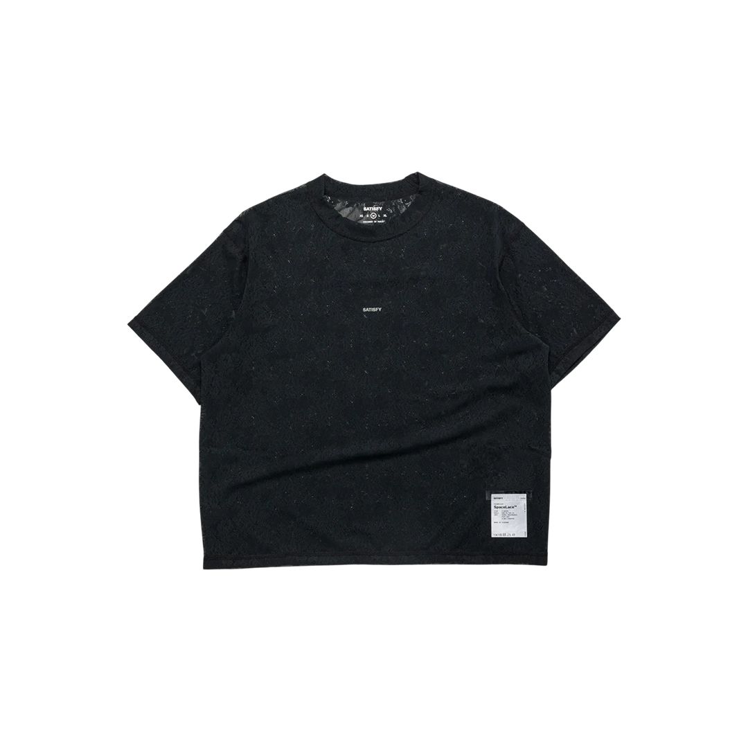 Womens SpaceLace T-Shirt - Black