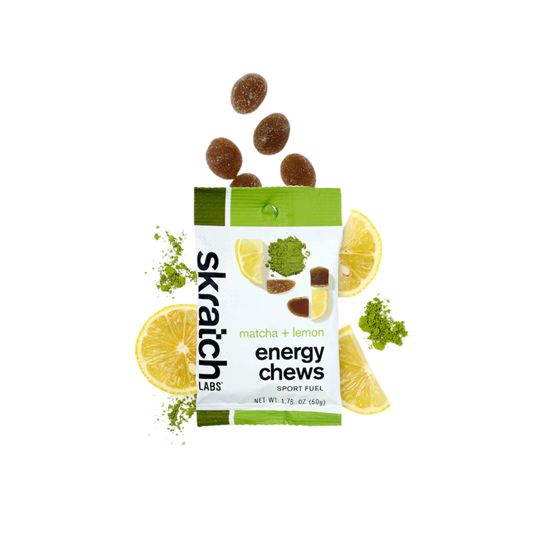 Energy Chews Sport Fuel - Lemon + Green Tea