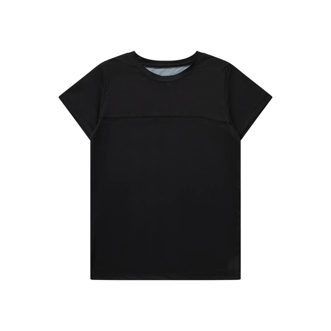 Melbourne Run Tee - Washed Black
