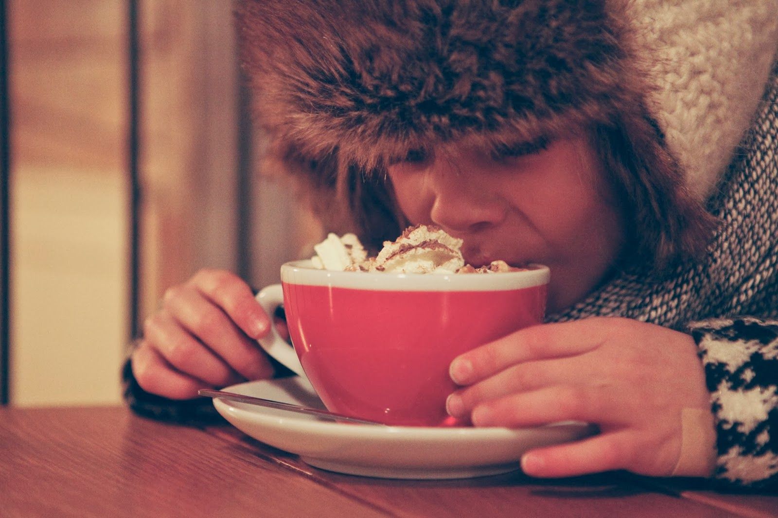 hot coco during christmas in iceland