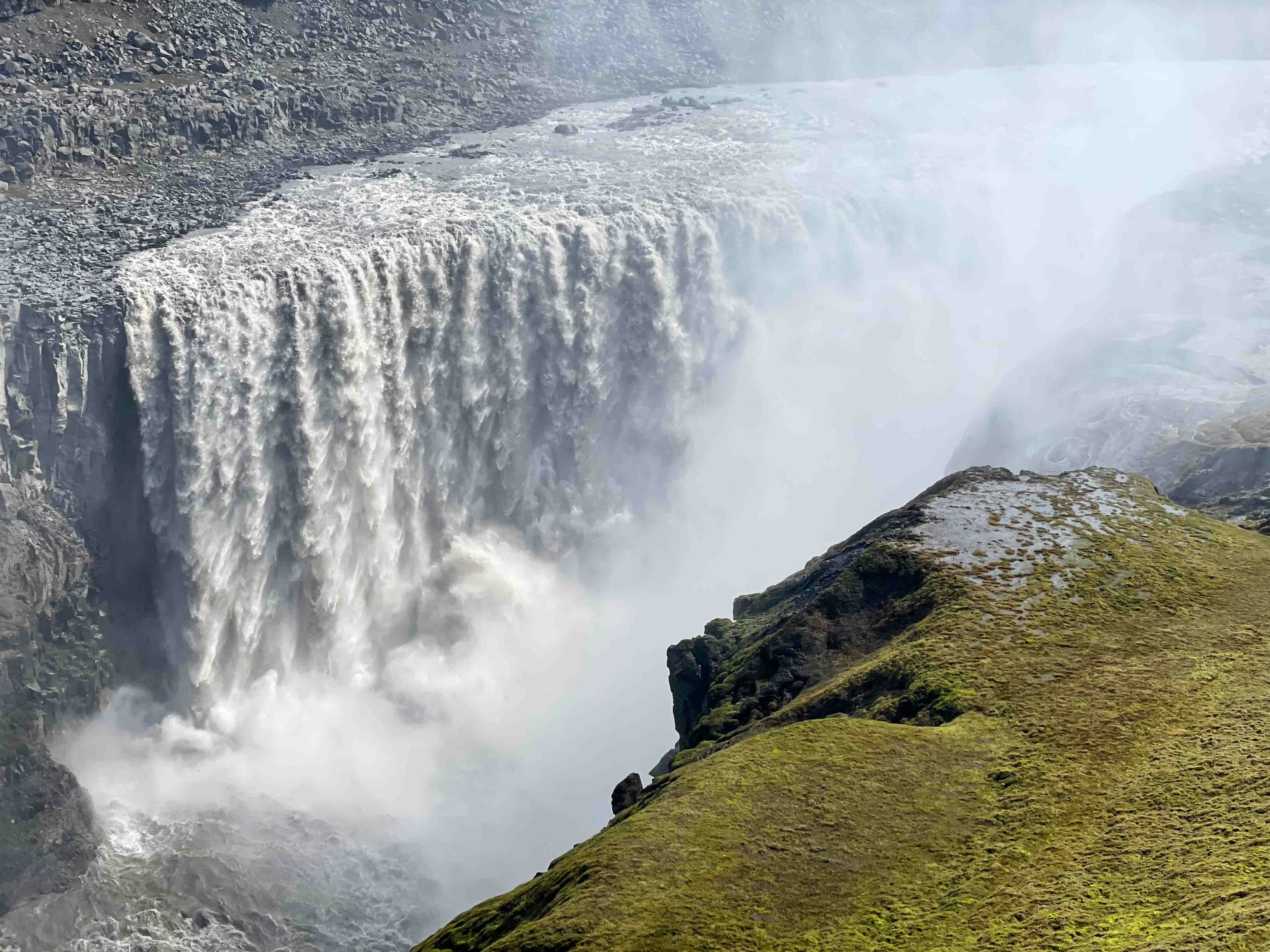 Dettifoss waterfall in North Iceland - Seen in the 7 day complete ring road tour