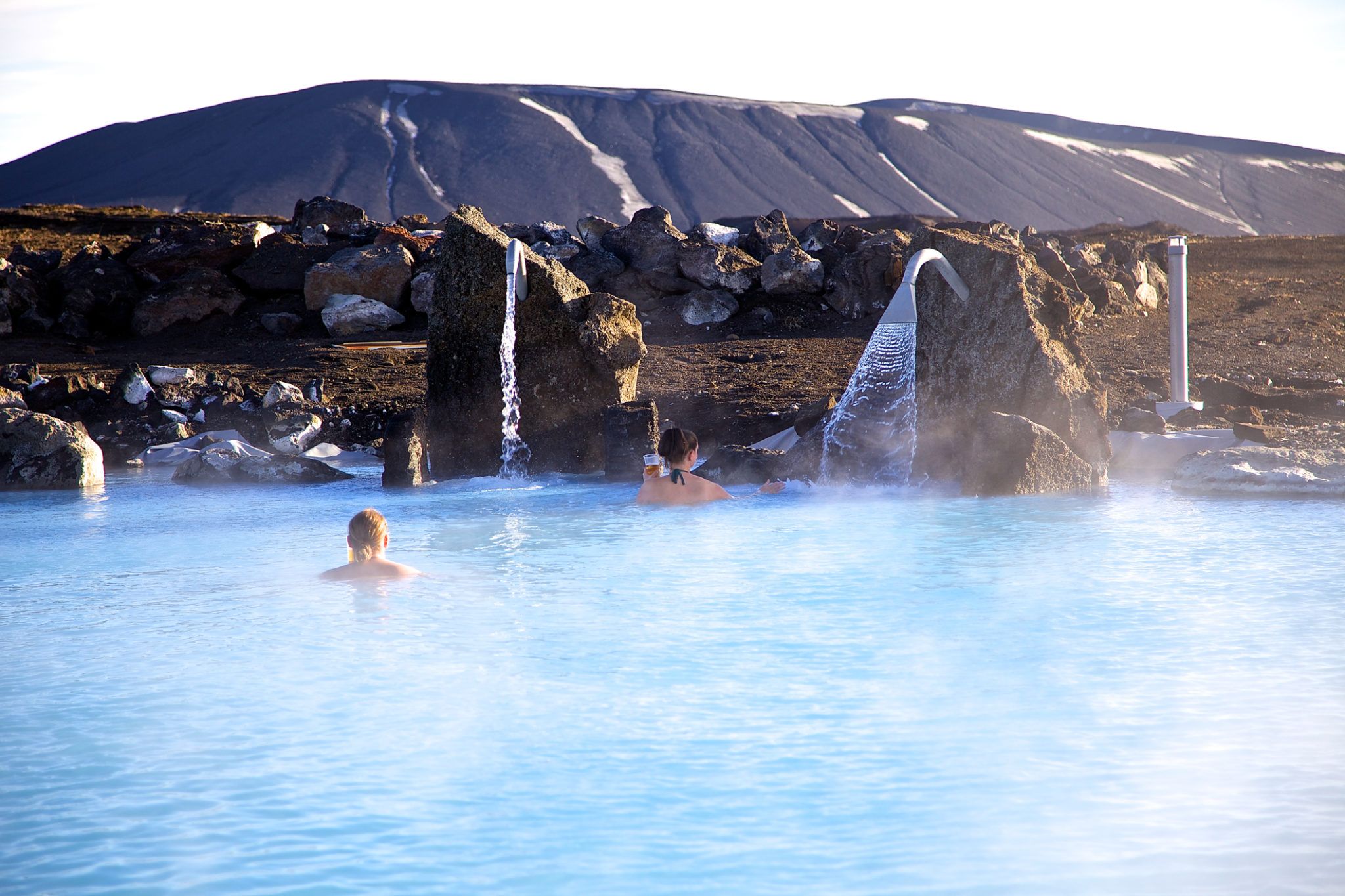 hot springs near reykjavik iceland