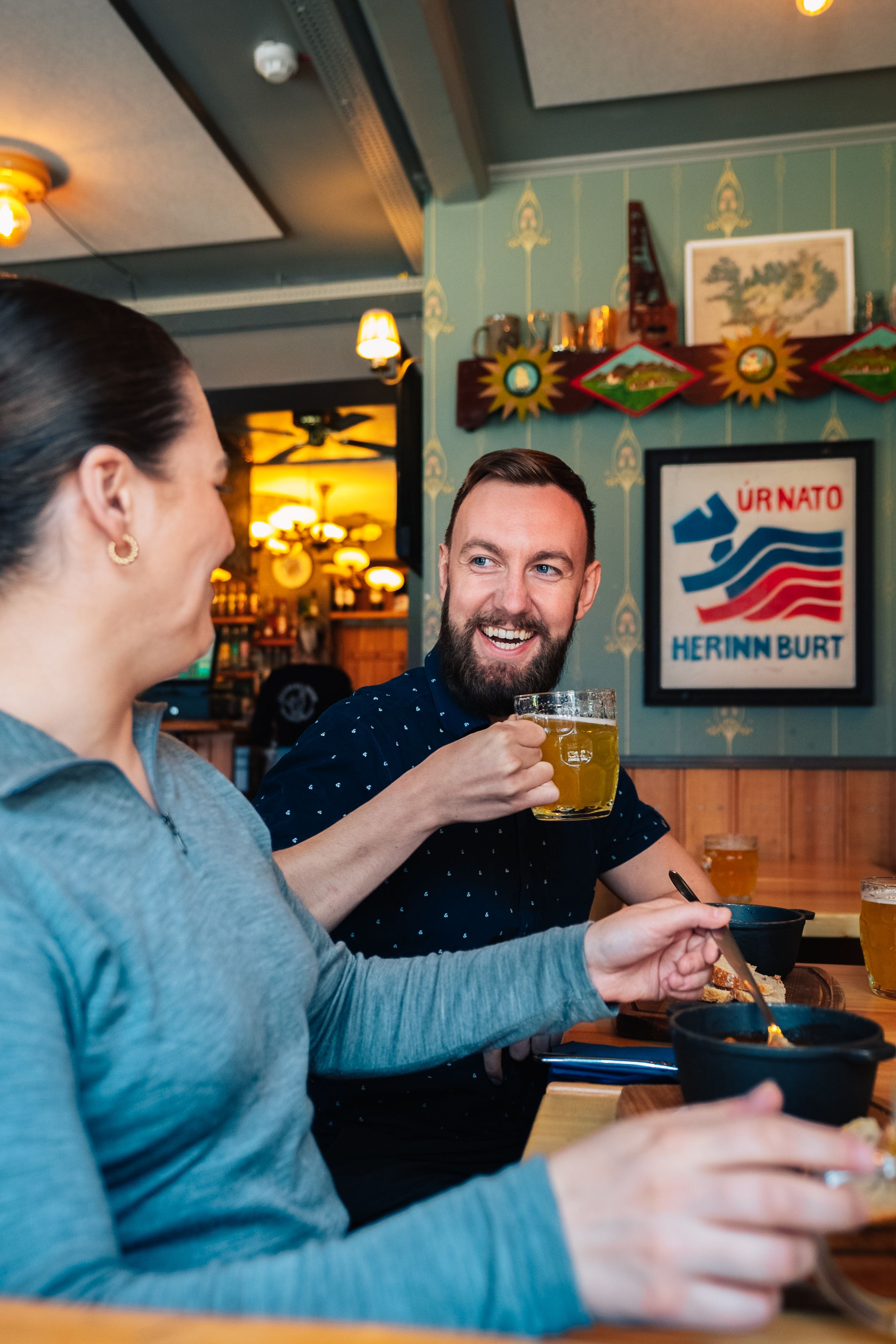 Reykjavik Food Walk - Sampling Local Beer in the Tour