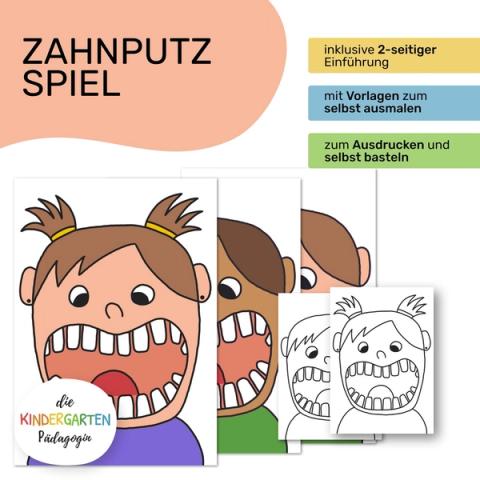 Zahnputzspiel für Kinder
