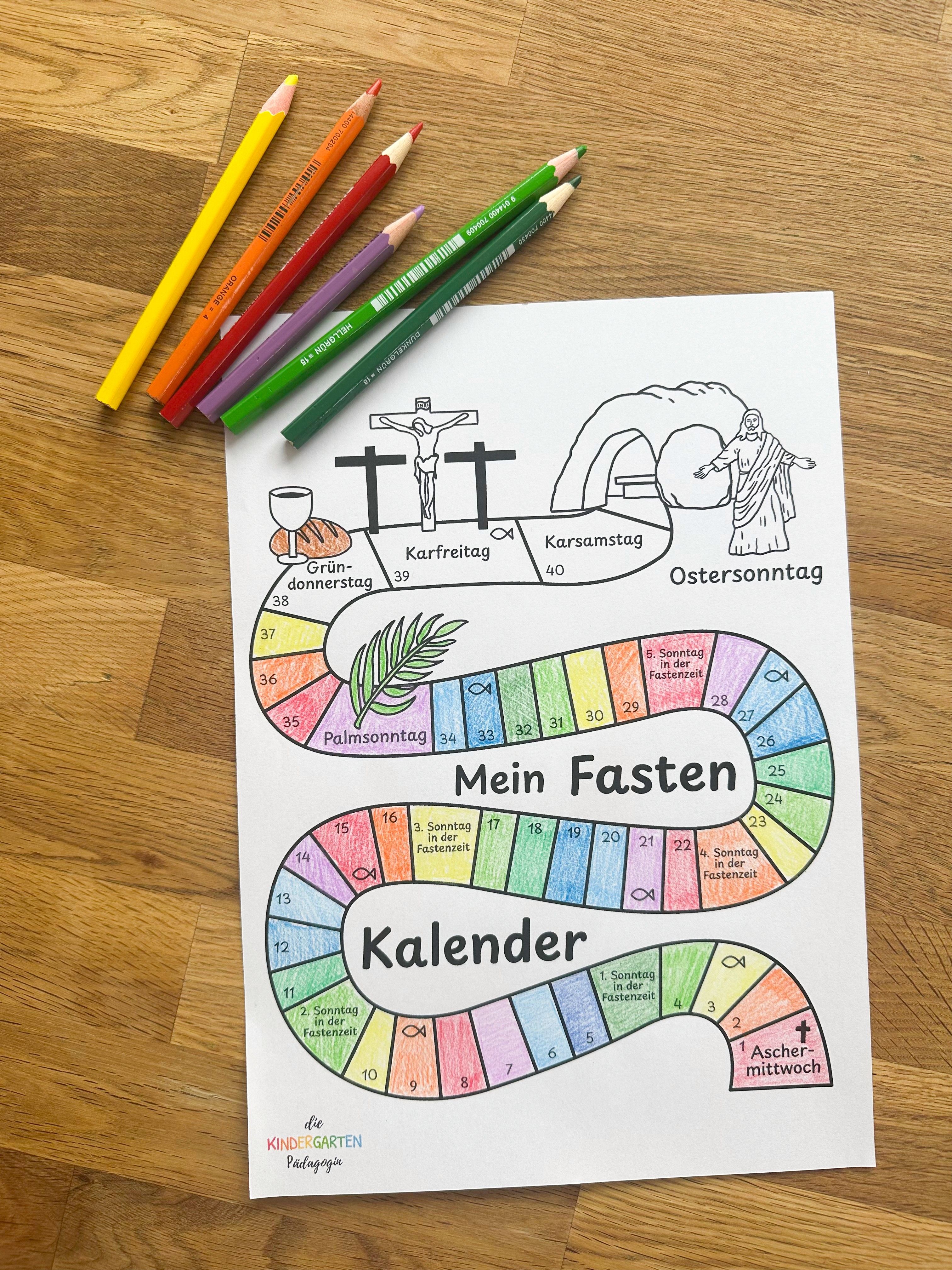 Fastenkalender für Kinder