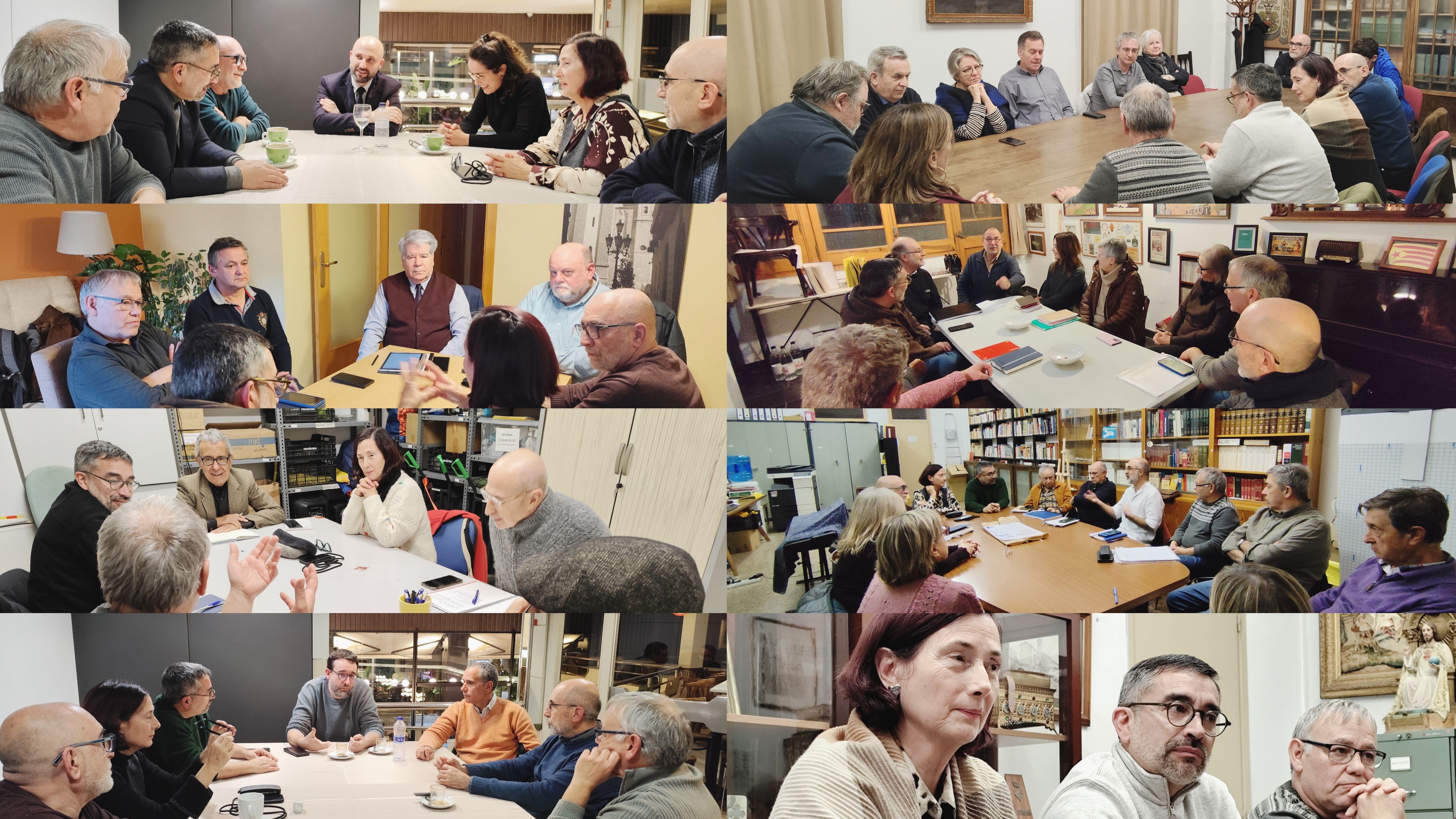 Conclouen amb èxit les converses de Gent de Sabadell amb els partits i les entitats independentistes de la ciutat