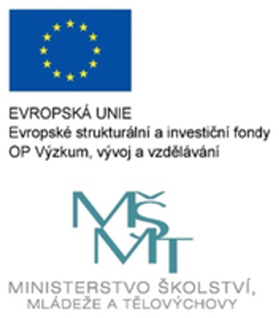 Evropská unie, Evropské strukturální a investiční fondy, Operační program Výzkum, vývoj a vzdělávání, Ministerstvo školství, mládeže a tělovýchovy