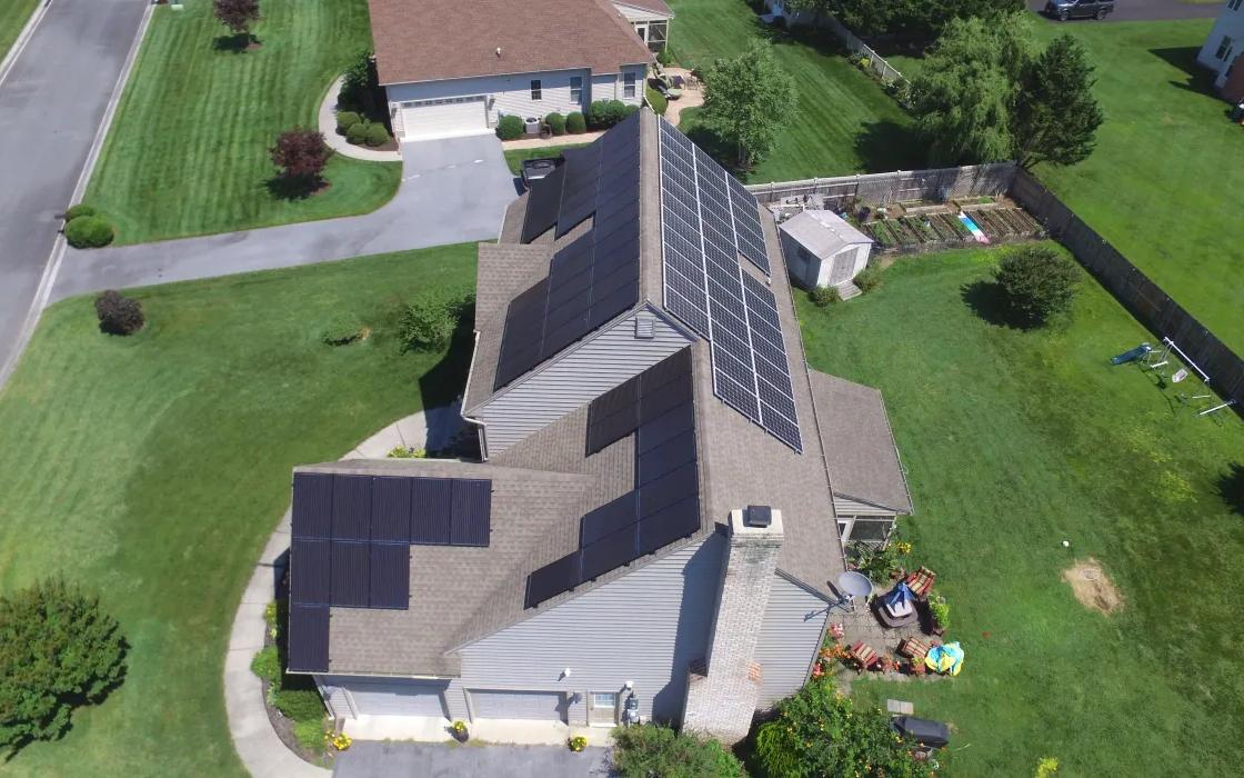 Residential solar system in Salisbury, MD, project photograph 1 of 3
